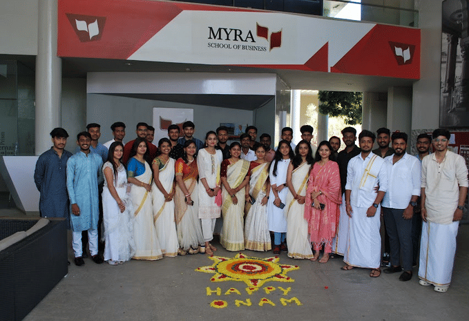 MYRA School of Business Mysore Onam - 2023 photo 3